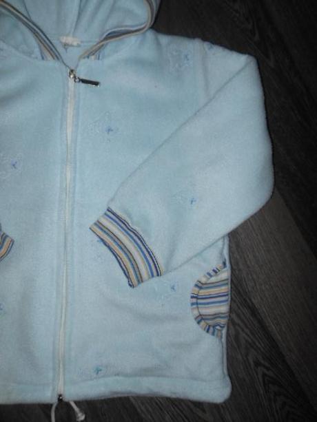 Flísová bunda+čiapka, gaji,104