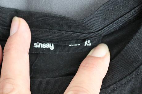 Tričko energies, sinsay,xs