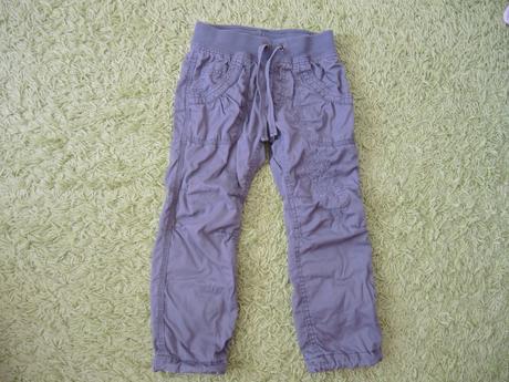 Podteplené nohavice, h&m,110