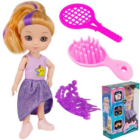 Bábika s doplnkami 15,5cm, 