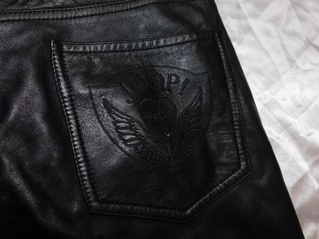 Joop luxusne damske kožene nohavice, 40