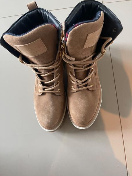 Kozene cizmy tommy hilfiger, tommy hilfiger,39