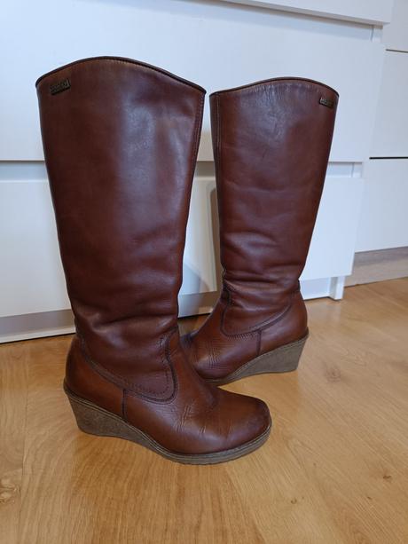 Kožené čižmy lasocki ccc, lasocki,36