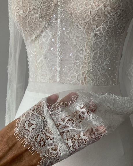 Elegantné exkluzívne šaty zn.lorange, 34 / 36