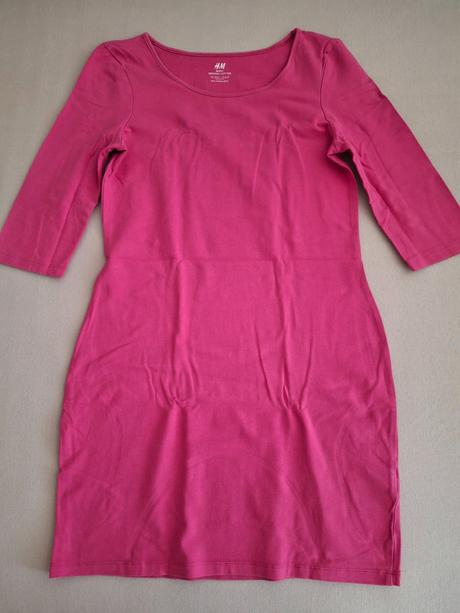 Dievčenské h&m bavlnené šaty., h&m,164