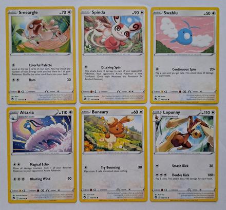 Pokémon karty "silver tempest" (10), 