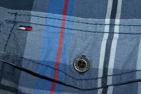 Károvaná pánska košeľa tommy hilfiger v. m, tommy hilfiger,m