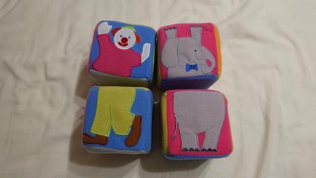 Ikea plysove kocky, super stav,