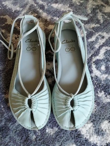 Clarks kozene mint topanky velkost 5, clarks,38