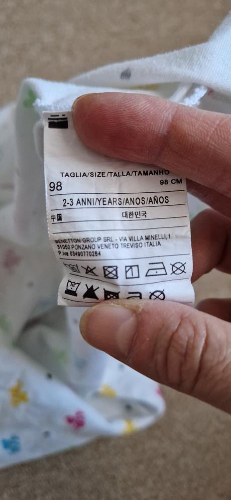 Letné šaty, benetton,98