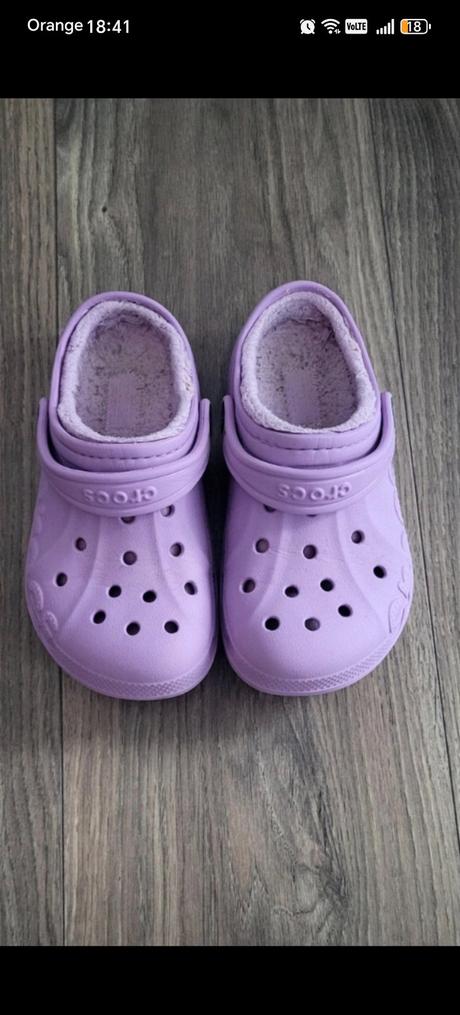 Jemne vyteplene crocsy 30-31, 30