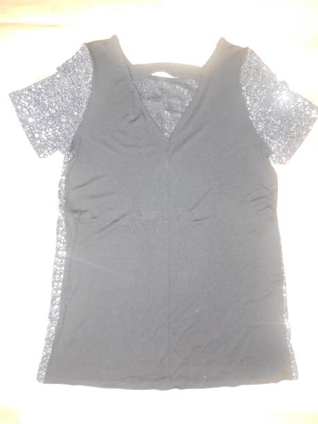 Trblietavé tričko/top, f&f,xs