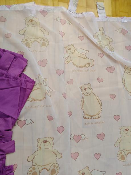 Detská záclona a závesy,