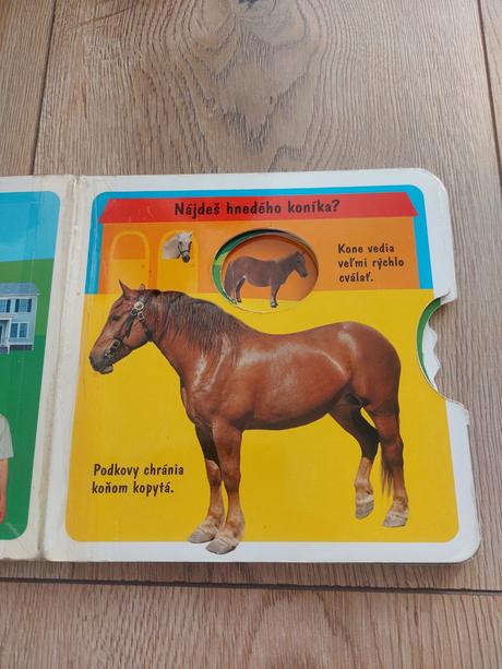 Kniha na farme s otocnymi okienkami,