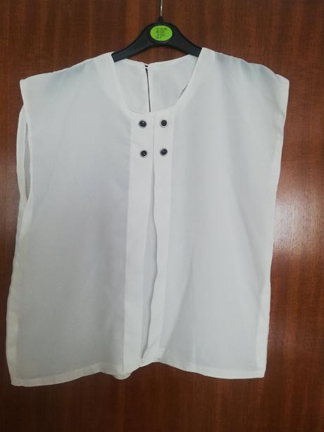 Biela blúzka, xl