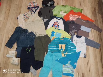 Veľký balík pre chlapčeka veľ. 68a74, 68–80