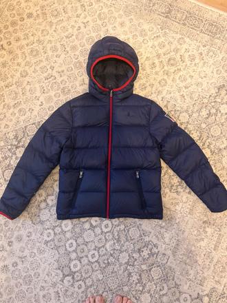 Tenšia páperová bunda polo ralph lauren, ralph lauren,146