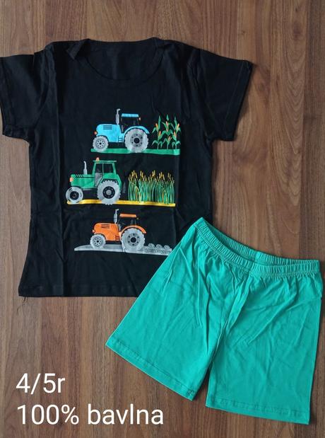 Set tričko a kraťase, tričko, kraťase od 3r-8r, 104