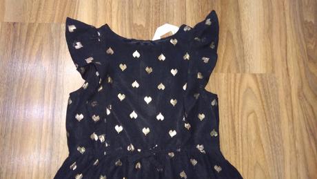 Šaty so srdiečkami, h&m,116