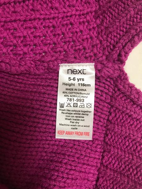 Pulover next 5-6 rokov, next,110