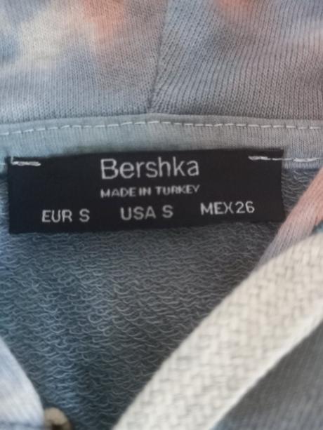 Mikina crop, bershka,s