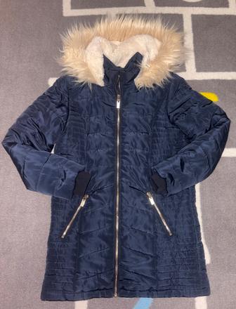 Bunda s kapucňou f&f v.140 bez opasku, f&f,140