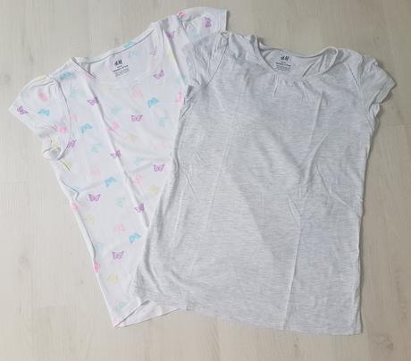 Tričko h&m 2 ks, h&m,134