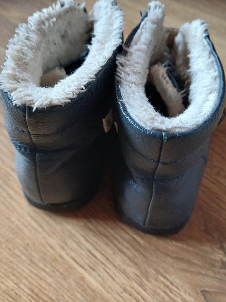 Zimne barefoot topanky, little blue lamb,26