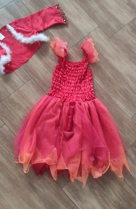 Maska šaty čertica, 