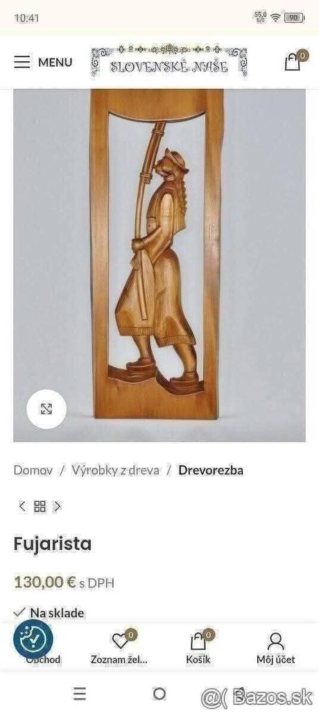 Fujarista drevorezba, 