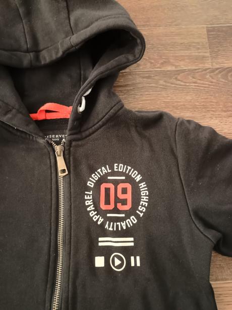 Mikina na zips, reserved,128