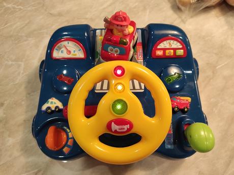 Zvuková hračka, volant, 