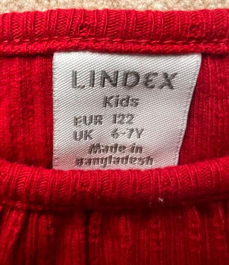 Vianočné tričko s volánikmi okolo krku, lindex,122