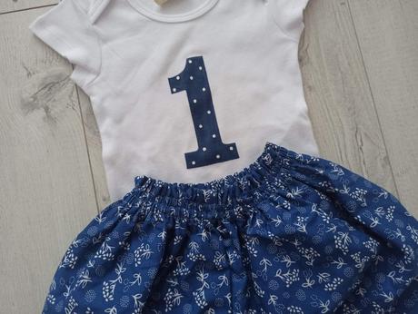 Folkový set sukňa a body 1 rok, 80