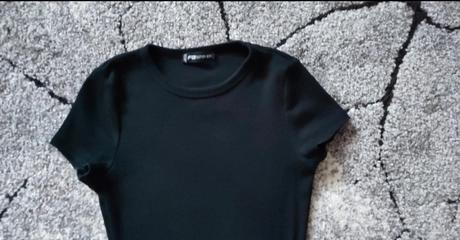 Cierne elasticke saty, xs
