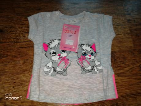 Letný komplet s volánikmi, 74 / 80