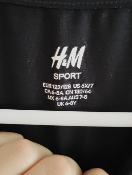 Športové tričko h&m sport, h&m,122