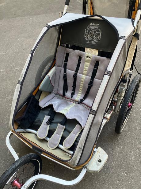 Chariot cyklovozik pre 2 deti, 