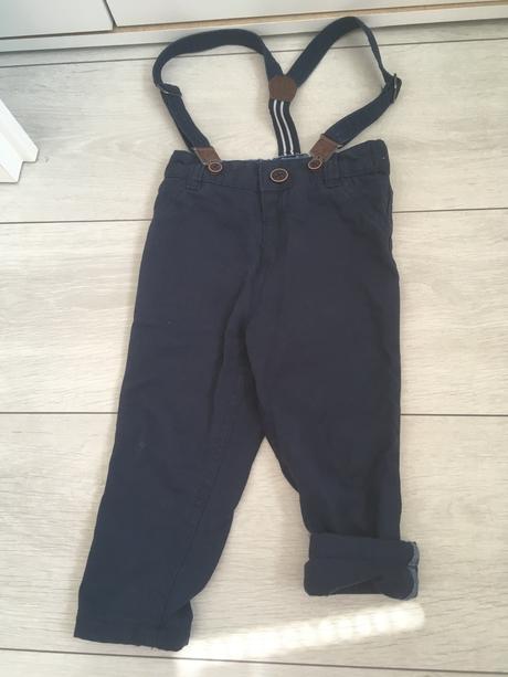 Zateplené nohavice, f&f,74