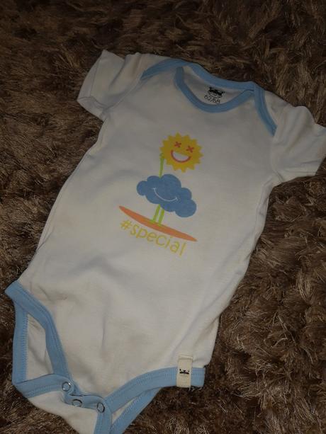 Balík detských body s krátkym rukávom - letné veci, 68–80