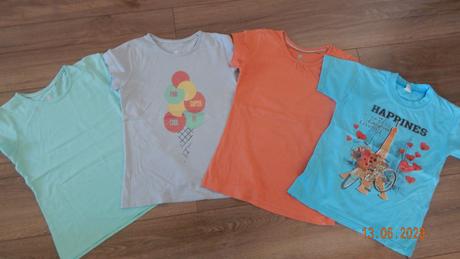 4ks tričiek 110/116 lupilu, lupilu,116