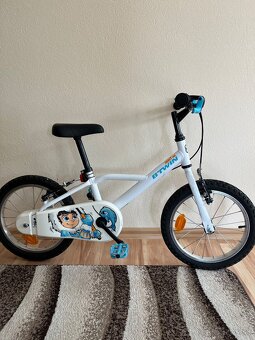 Detský bicykel,  kolobežka, chrániče topánok, 16