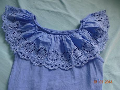 Body s volanom modrym, zara,146