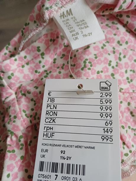 Tričko, h&m,92