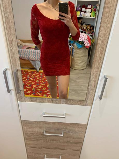 Spolocenske kratke saty, bonprix,s