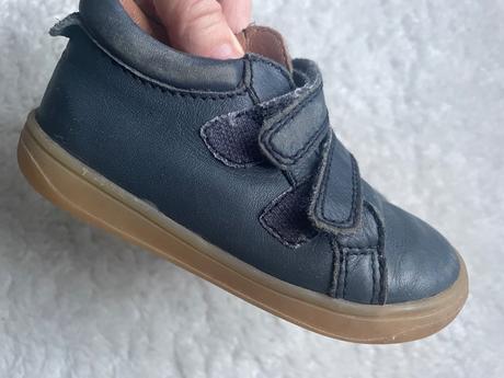 Modre kozene topanky richter, richter,23