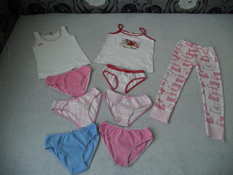 116 , dievča mix spodného prádla, f&f,116