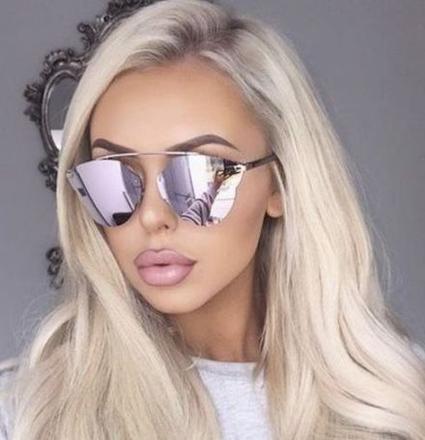 Slnečne okuliare ružové,