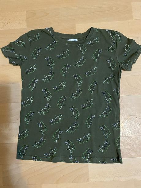 Zelené tričko, fox & bunny,140