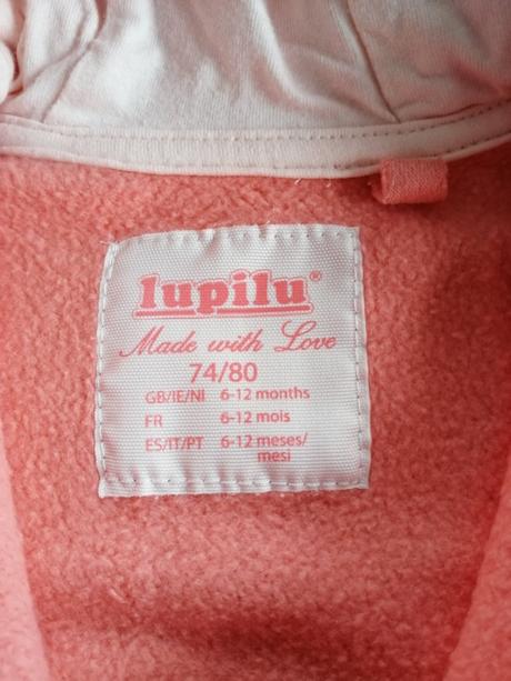 Dievčenská mikina lupilu, lupilu,74